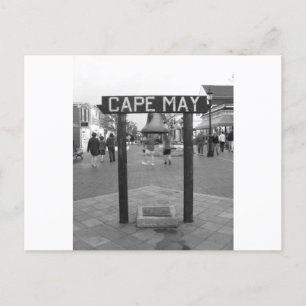 Cape May * Sign Postcard