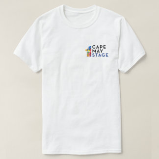 Cape May Stage ART Logos T-Shirt in White