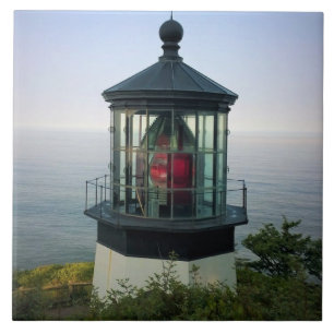 Cape Meares Lighthouse, OR Ceramic Tile