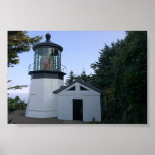 Cape Meares Lighthouse, OR Poster