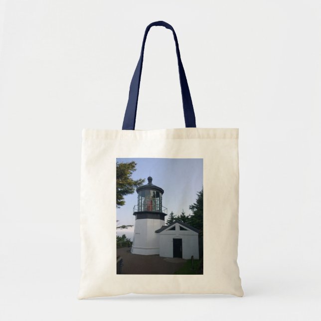 Cape Meares Lighthouse, OR Tote Bag (Front)