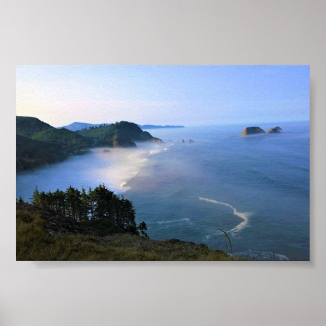 Cape Meares, Oregon Coast Poster (Front)