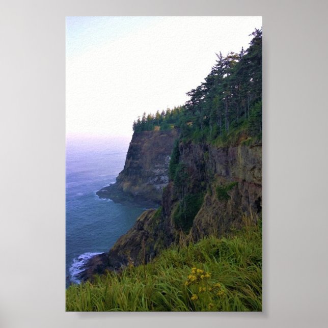Cape Meares, Oregon Coast Poster (Front)