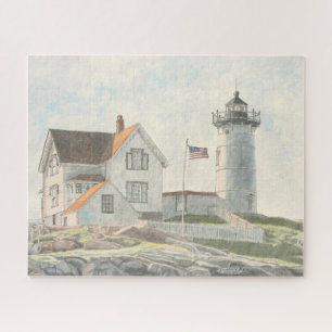 Cape Neddick Lighthouse Jigsaw Puzzle