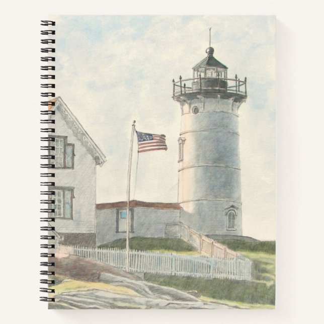 Cape Neddick Lighthouse Notebook (Front)