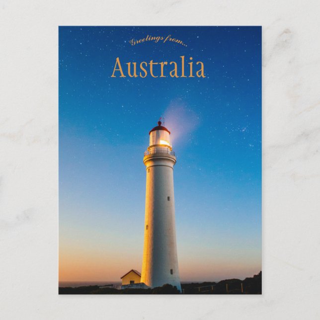 Cape Nelson Lighthouse Victoria Australia Postcard (Front)