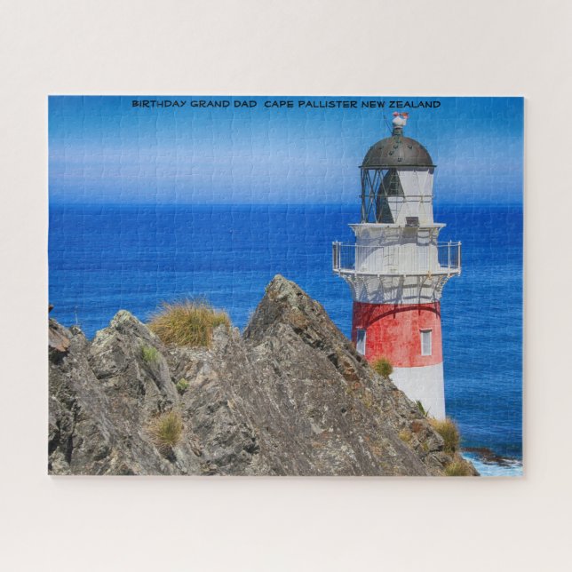 Cape Pallister New Zealand Jigsaw Puzzle (Horizontal)