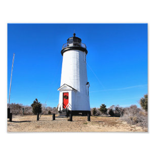 Cape Poge Lighthouse, Massachusetts Chappaquiddick Photo Print