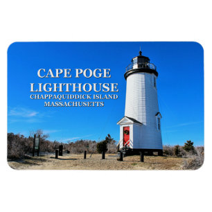 Cape Poge Lighthouse, Massachusetts Flexi Magnet