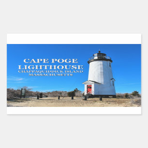 Cape Poge Lighthouse, Massachusetts Stickers