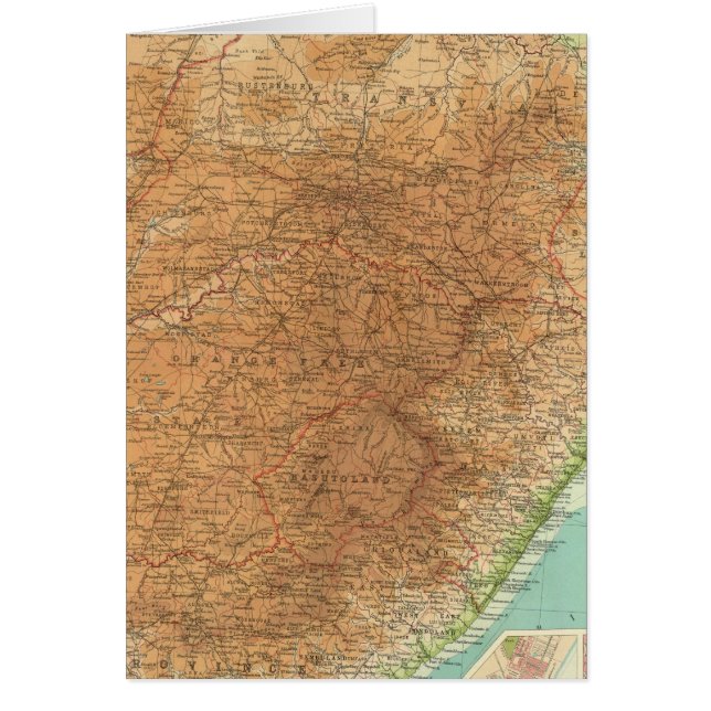 Cape Province, Transvaal, eastern section (Front)