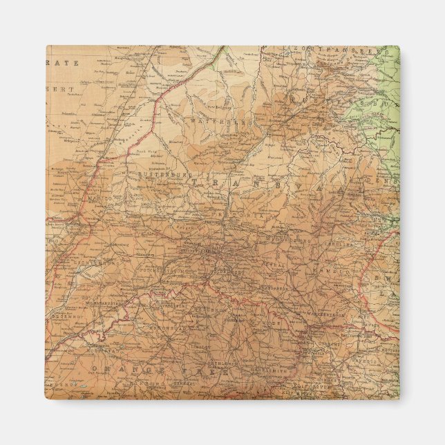 Cape Province, Transvaal, eastern section Magnet (Front)