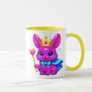 Cape rabbit and crown mug