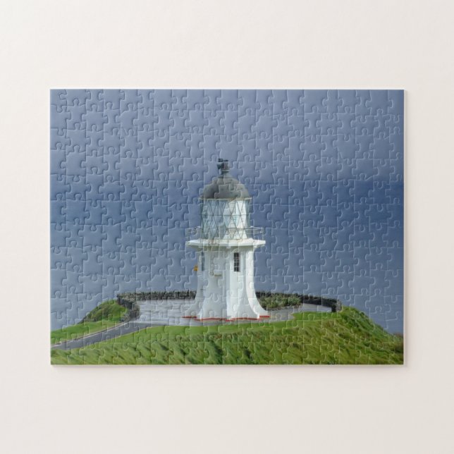 Cape Reinga Lighthouse, Maori /New Zealand Jigsaw Puzzle (Horizontal)