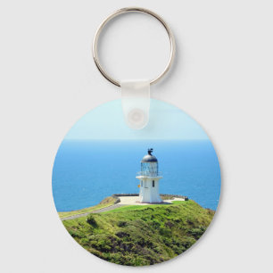 Cape Reinga Lighthouse, New Zealand Key Ring