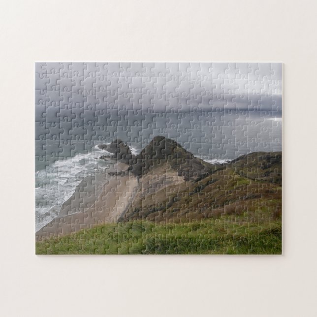 Cape Reinga & Maori Legends /New Zealand Jigsaw Puzzle (Horizontal)