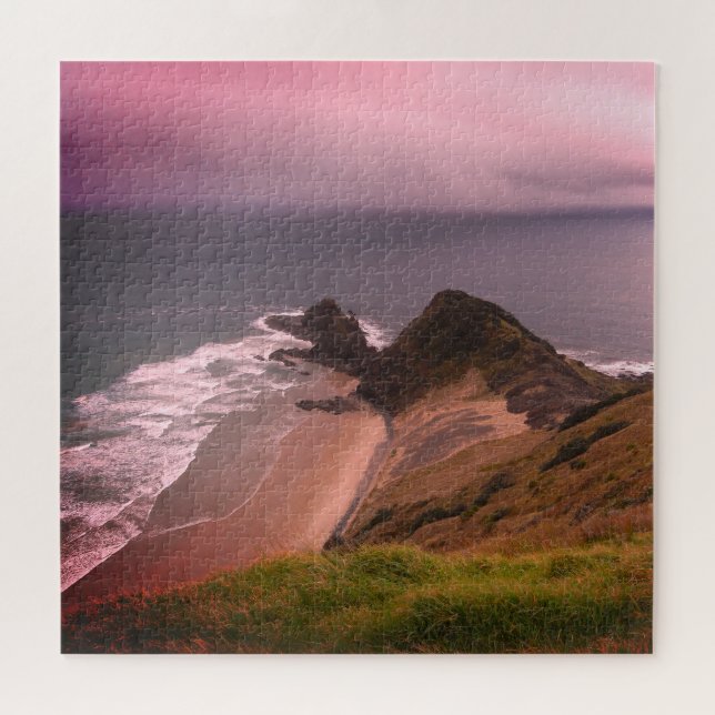 Cape Reinga & Maori Legends /New Zealand Jigsaw Puzzle (Horizontal)