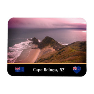 Cape Reinga & Maori Legends /New Zealand Magnet