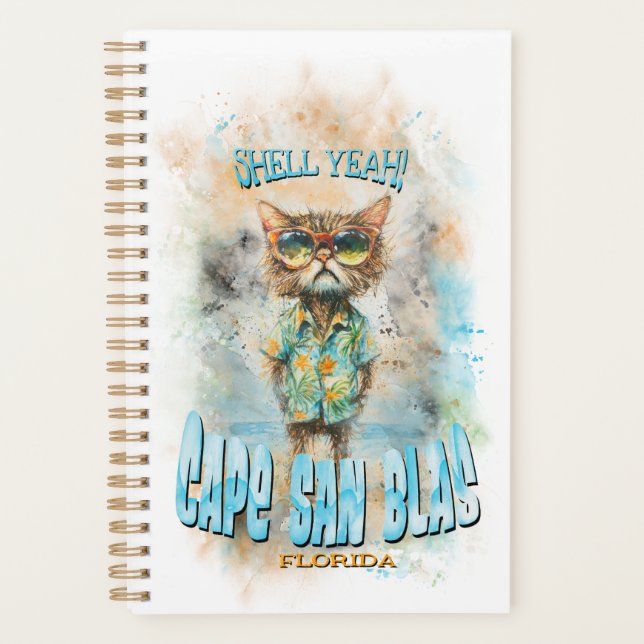 Cape San Blas Florida Beach Cat Planner (Front)