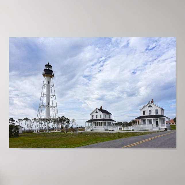Cape San Blas, Florida, Lighthouse, Florida Poster (Front)