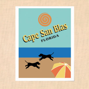 Cape San Blas Florida poster