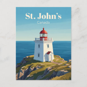 Cape Spear Lighthouse Canada Postcard