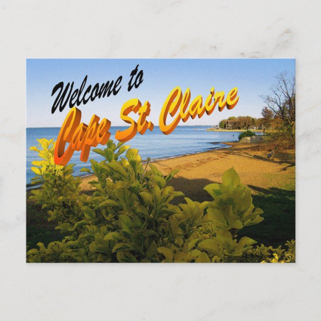 Cape St. Claire postcard (Front)