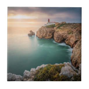 Cape St. Vincent Sagres, Algarve, Portugal Ceramic Tile
