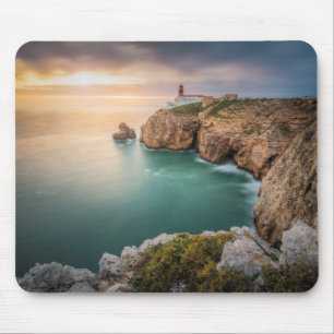 Cape St. Vincent Sagres, Algarve, Portugal Mouse Pad