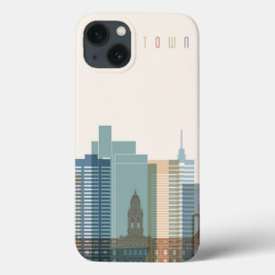 Cape Town, Africa   City Skyline iPhone 13 Case