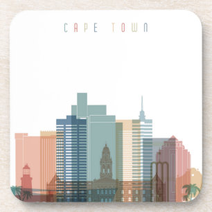 Cape Town, Africa City Skyline Coaster