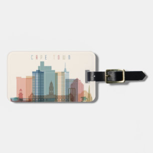 Cape Town, Africa City Skyline Luggage Tag
