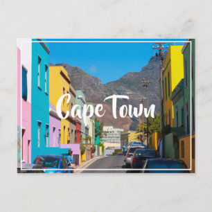Cape Town Bo-Kaap Cityscape South Africa Postcard