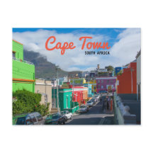 Cape Town - Brightly painted Bo Kaap houses