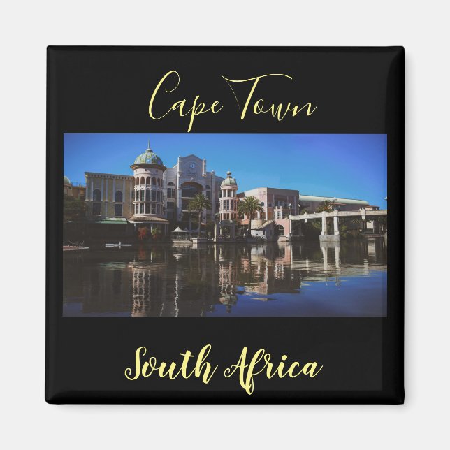 Cape Town Canal Walk Scenery Architecture Magnet (Front)
