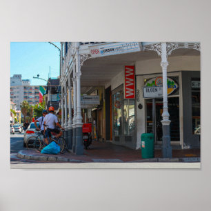 Cape Town Cityscape Architecture City South Africa Poster