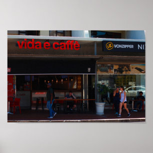 Cape Town Cityscape Architecture City South Africa Poster