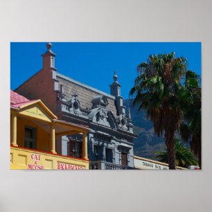 Cape Town Cityscape Architecture City South Africa Poster