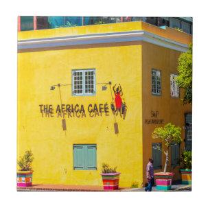 Cape Town Cityscape Architecture South Africa Ceramic Tile
