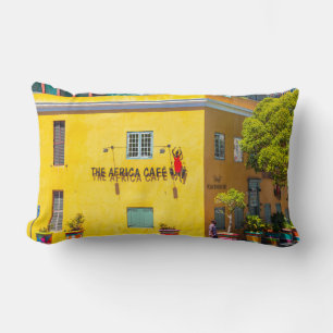 Cape Town Cityscape Architecture South Africa Lumbar Cushion