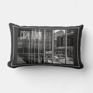 Cape Town Cityscape Architecture South Africa Lumbar Cushion