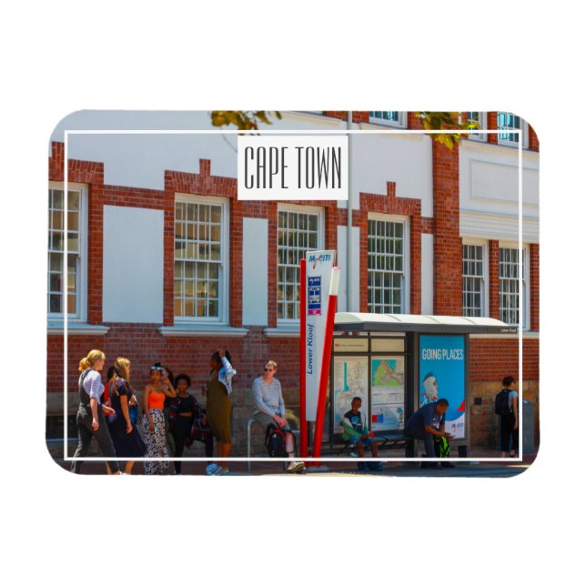 Cape Town Cityscape Architecture South Africa Magnet (Horizontal)