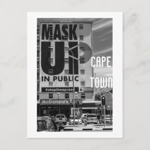 Cape Town Cityscape Architecture South Africa Postcard
