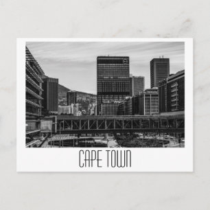 Cape Town Cityscape Architecture South Africa Postcard