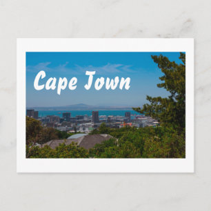 Cape Town Cityscape Architecture South Africa Postcard