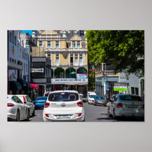 Cape Town Cityscape Architecture South Africa Poster