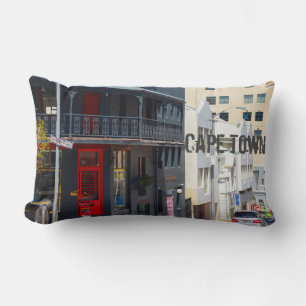 Cape Town Cityscape Bree Street South Africa Lumbar Cushion