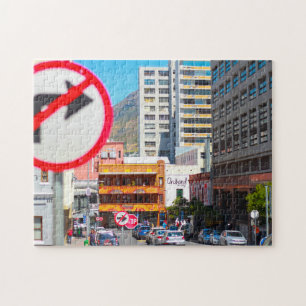 Cape Town Cityscape Long Street South Africa Jigsaw Puzzle