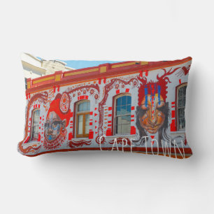 Cape Town Cityscape Street Building South Africa Lumbar Cushion