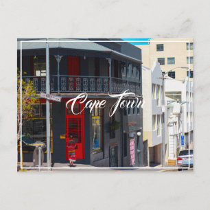 Cape Town Cityscape Street South Africa Postcard